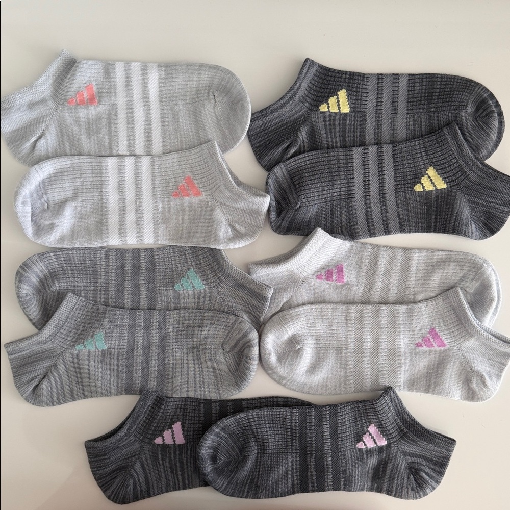 Adidas Women’s Superlite 3.0 5-Pairs No-Show Socks